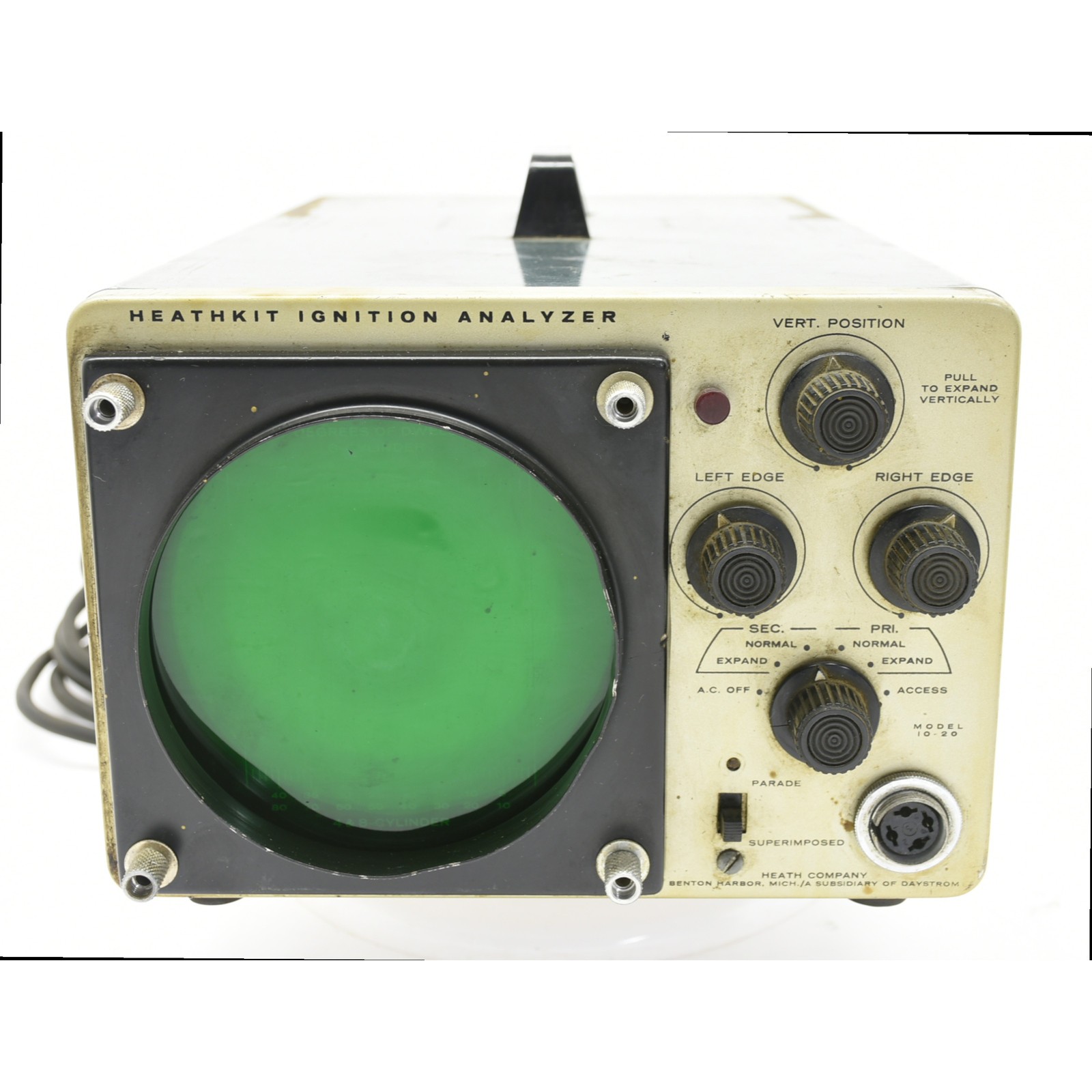 Heathkit Ignition Analyzer 10-20 Parts Only Vacuum Tubes, Parts Donor
