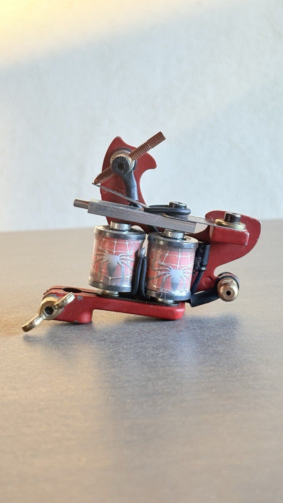 Red Coil Tattoo Machine Shader