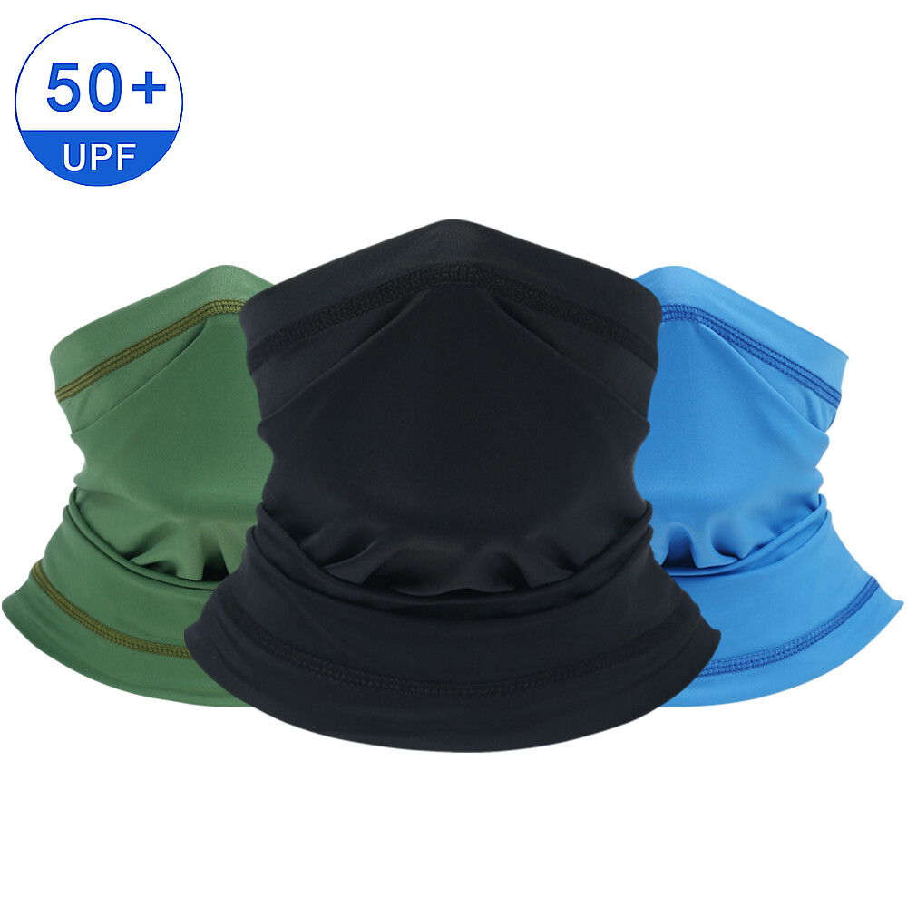 Neck Gaiter Bandana Face Mask Sun Cooling Scarf Gator Cover Head for Men Women