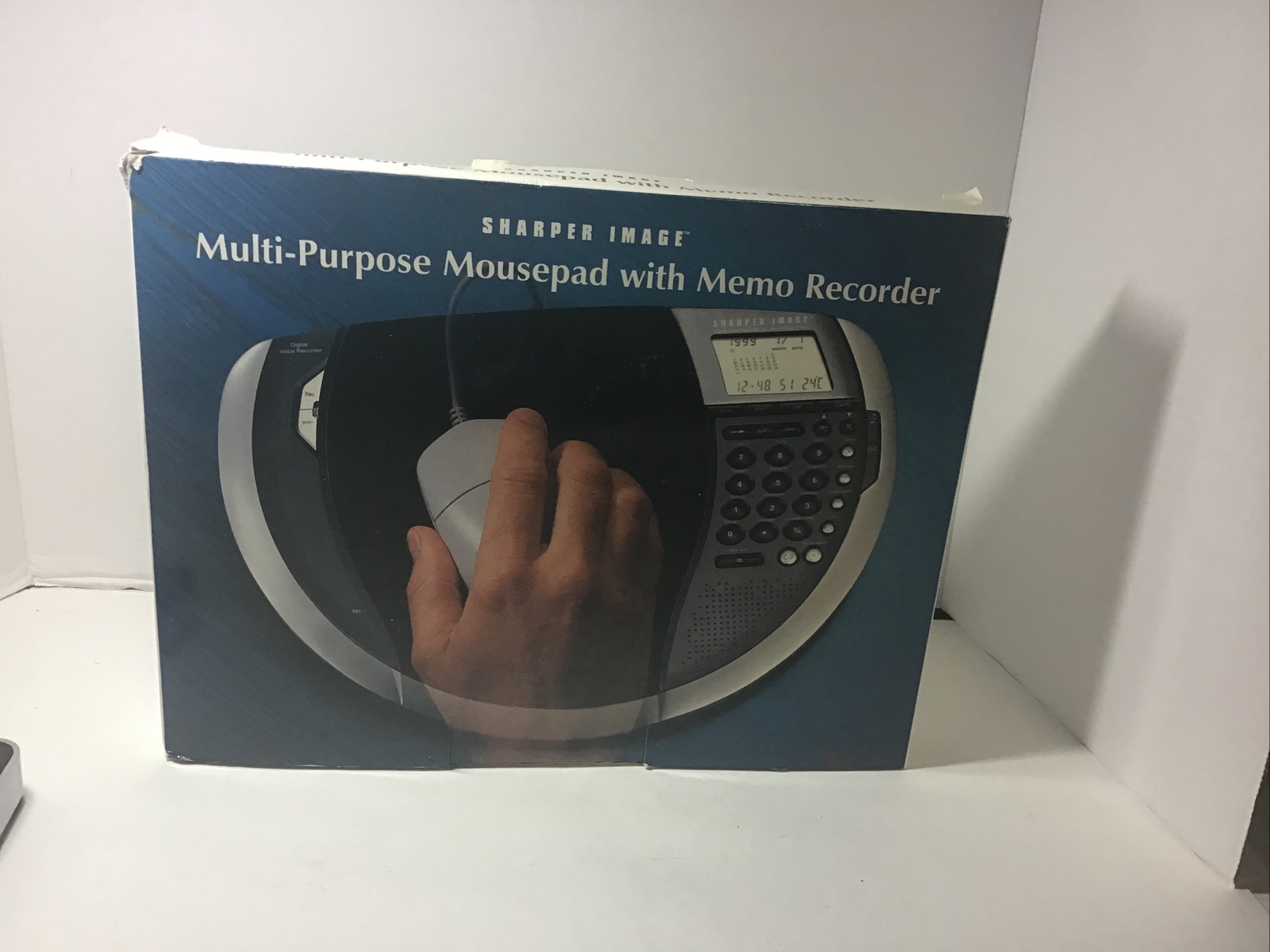 Sharper Image Multi-Purpose MousePad with Memo Reorder Brand New Open Box Retro