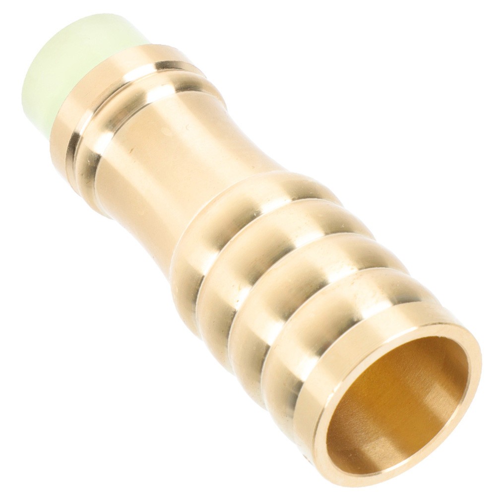 Rubber Brass Walking Stick Cane Tip Crutch Foot Cover Skid Proof Protector
