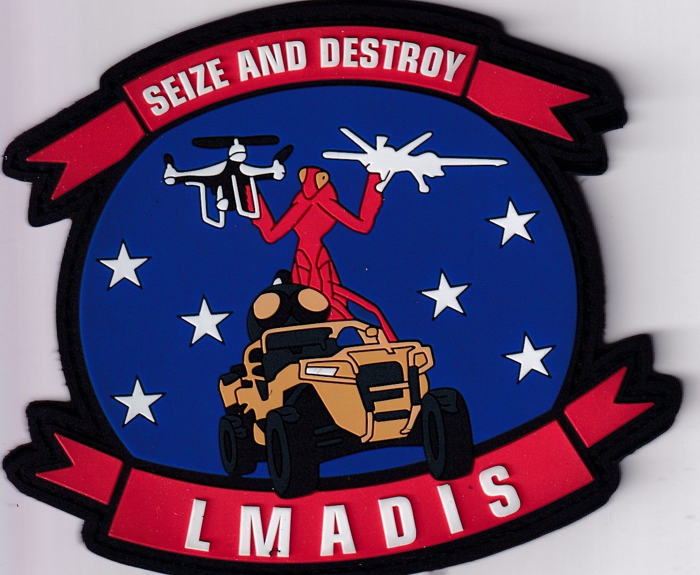 Light Marine Air Defense Integrated System PVC patch USMC US Marine Corps LMADIS