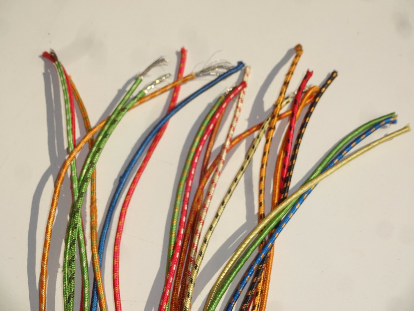 Vintage Cloth Wire--Mix Lot