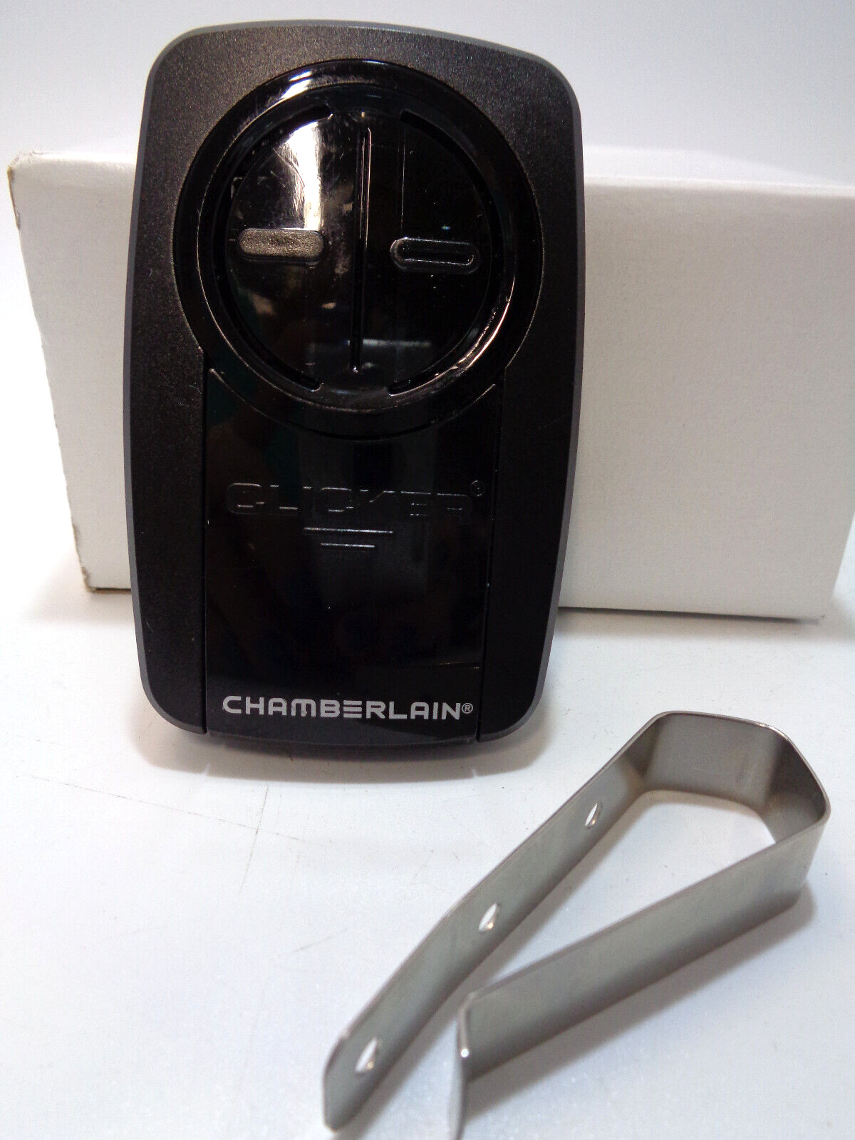 Chamberlain KLIK5U-BK2 Universal Garage Door Remote Black (Open Box)