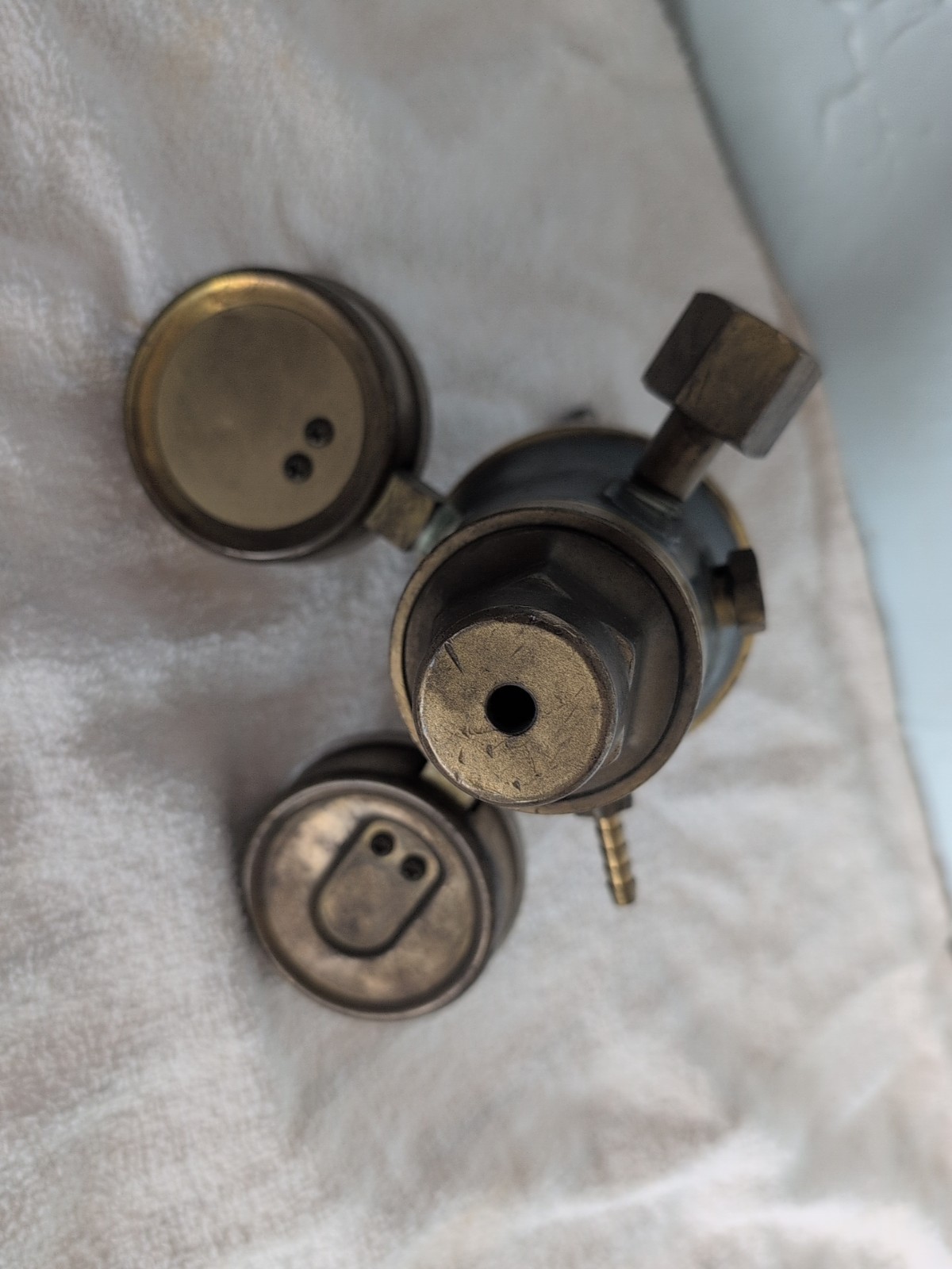 Union Carbide Oxweld CGA-320 Pressure Regulator