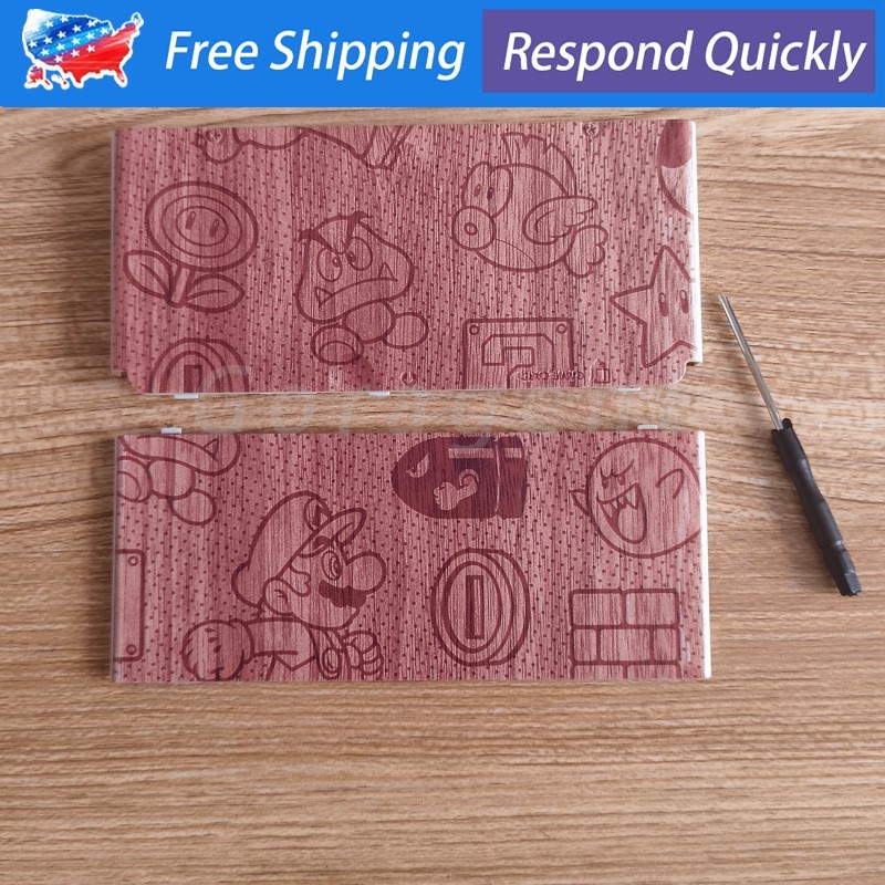 Replacement Housing Shell Faceplate Case Cover For New 3DS 2015 Console Mario