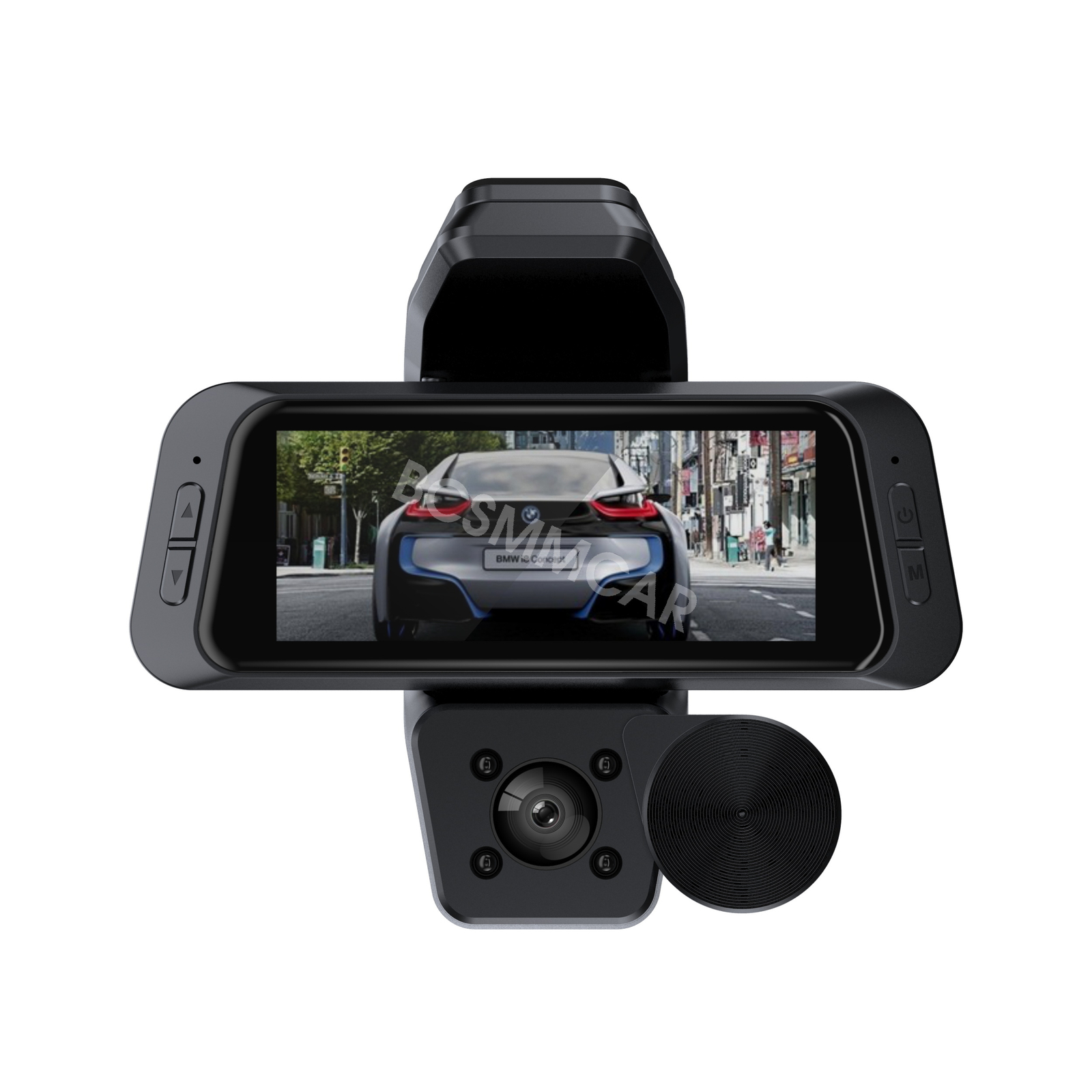 Dash Cam 3 Channel 4K Dash Camera Three Cameras W/WiFi Loop Recording G-Sensor