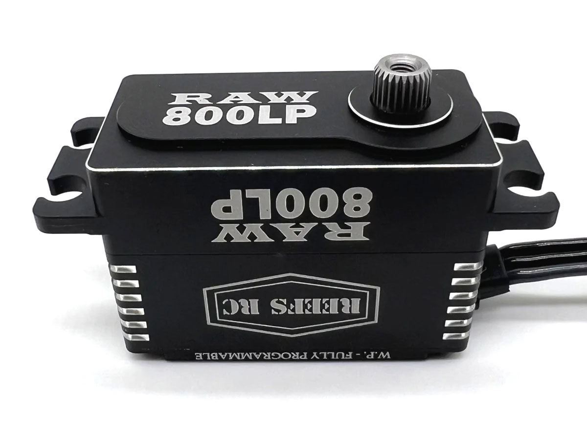 Reef's RC - RAW 800 LP Black Servo, Programmable