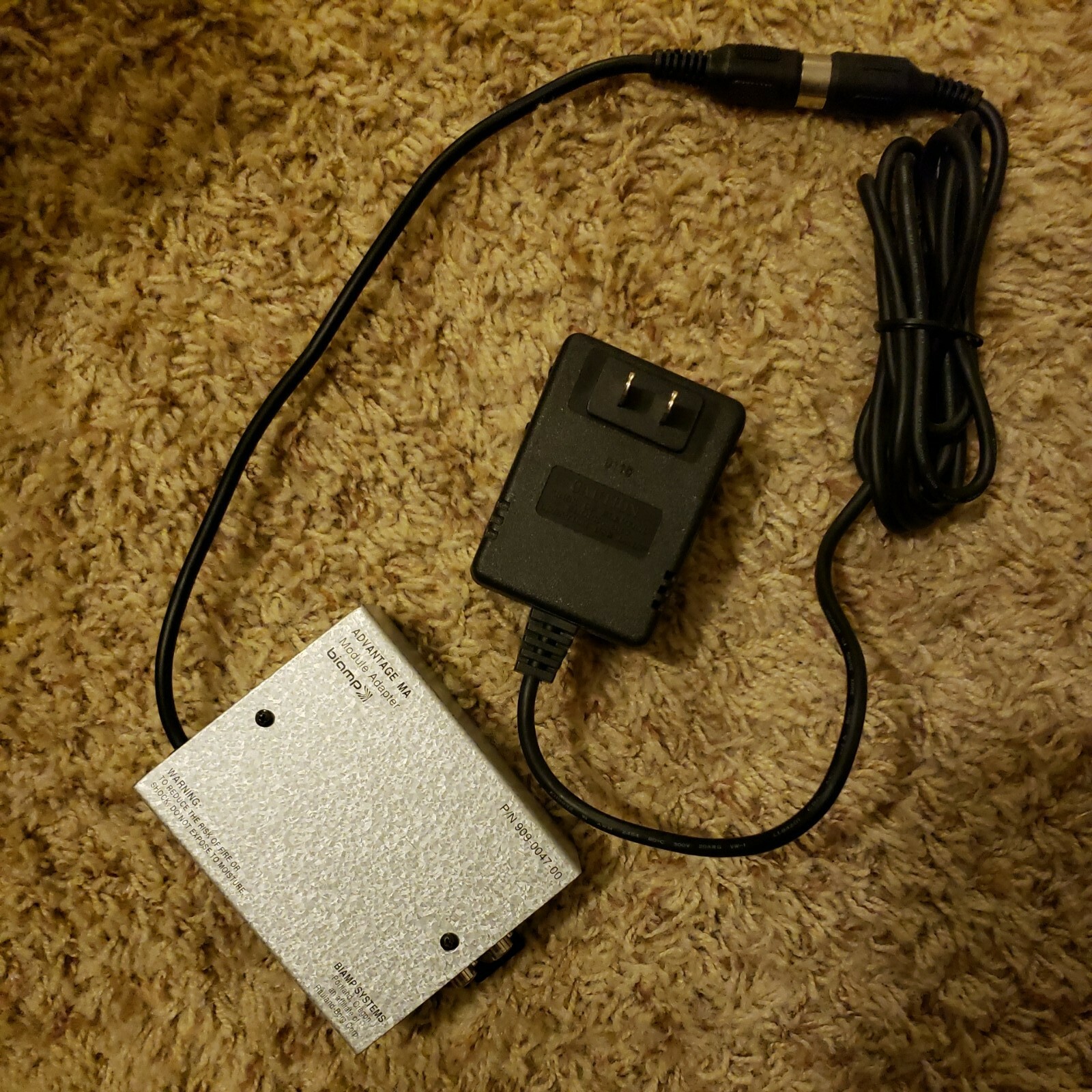 Bose, P/N 909-0047-00, 102 EQ. Module Biamp SYSTEMS ADVANTAGE MA MODULE ADAPTER
