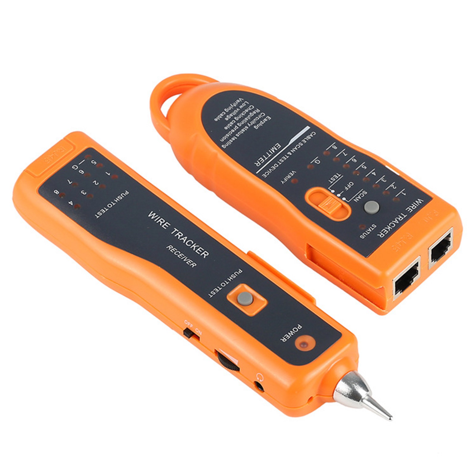 1*Telephone Cable Diagnose Tester Detector Finder XQ-350 UTP Tracer Tracker