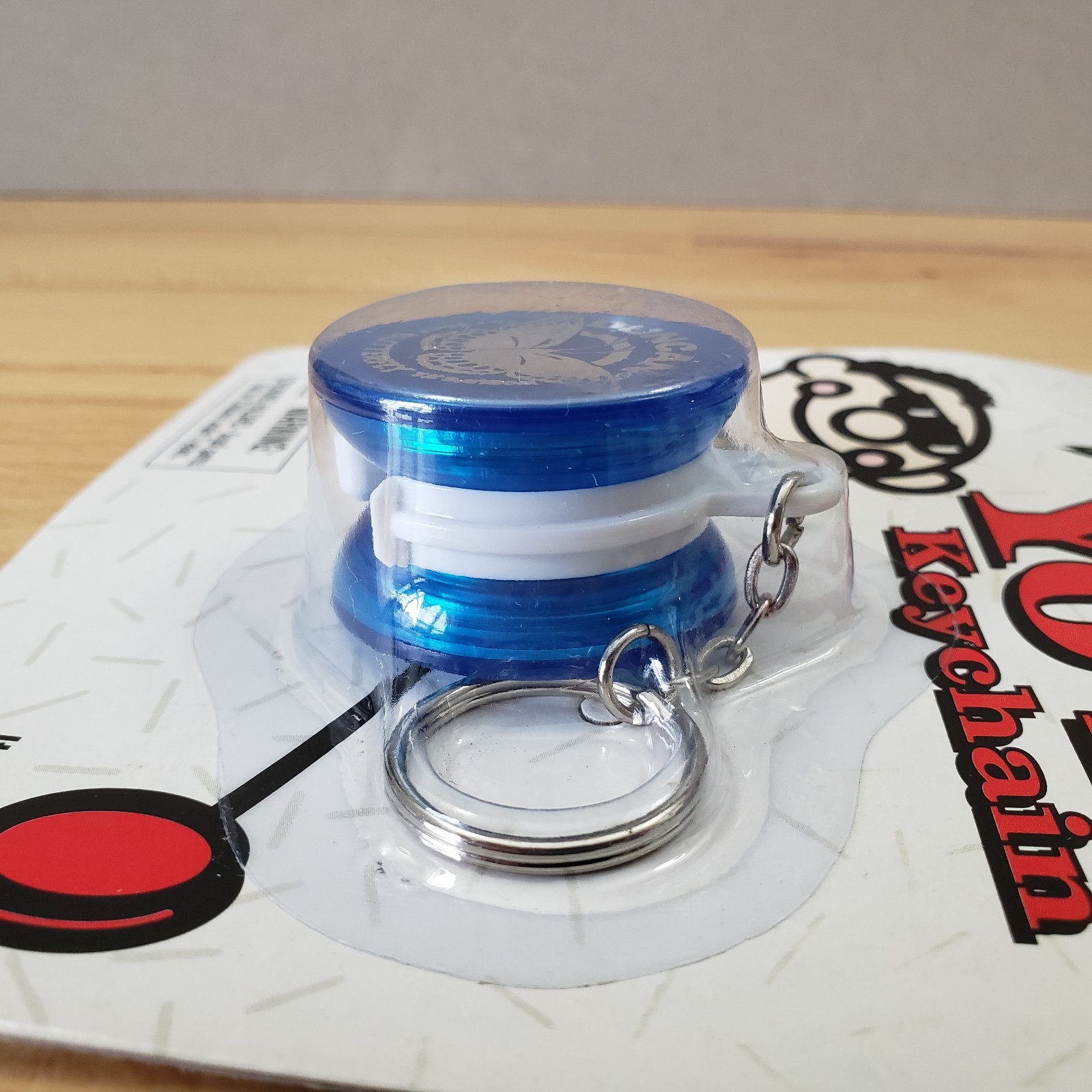Duncan Butterfly Yo-Yo Keychain Blue