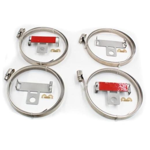 PDQ TPMS Accessories Strap Kit contains 4 Straps, 4 Clips, 4 Keepers For Ford