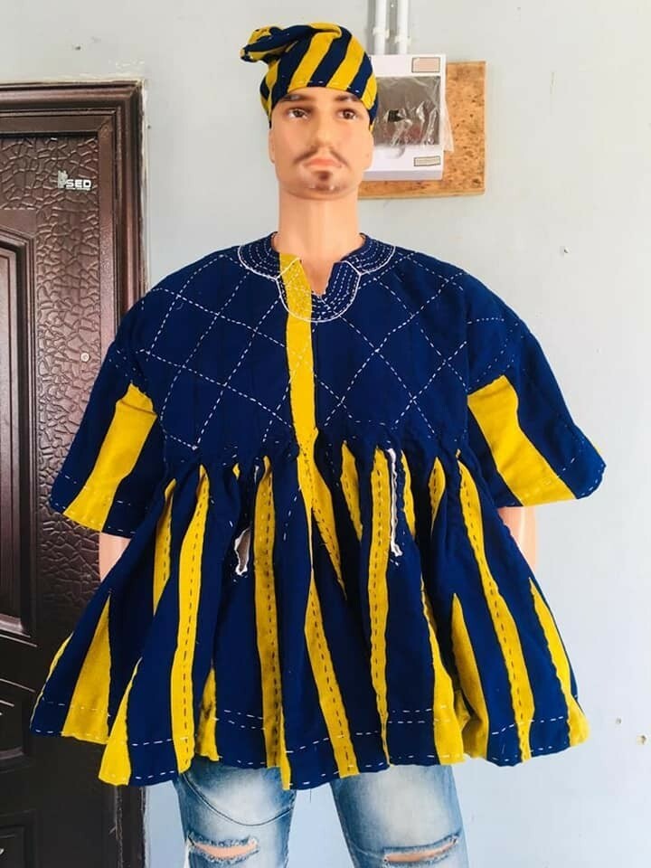 Smock - 100% Original Handmade Ghanaian Smock