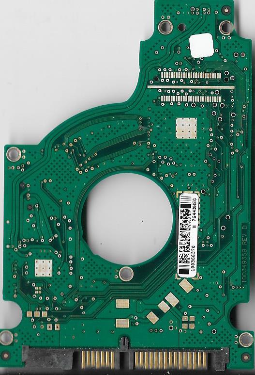 SEAGATE MOMENTUS 5400.2 ST96812AS 60GB SATA PCB BOARD ONLY FW: 7.01 100366370  H