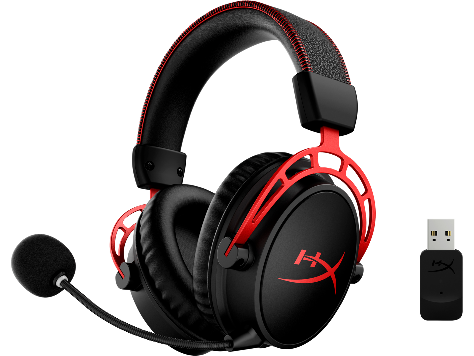 HyperX Cloud Alpha - Wireless Gaming Headset (Black-Red)