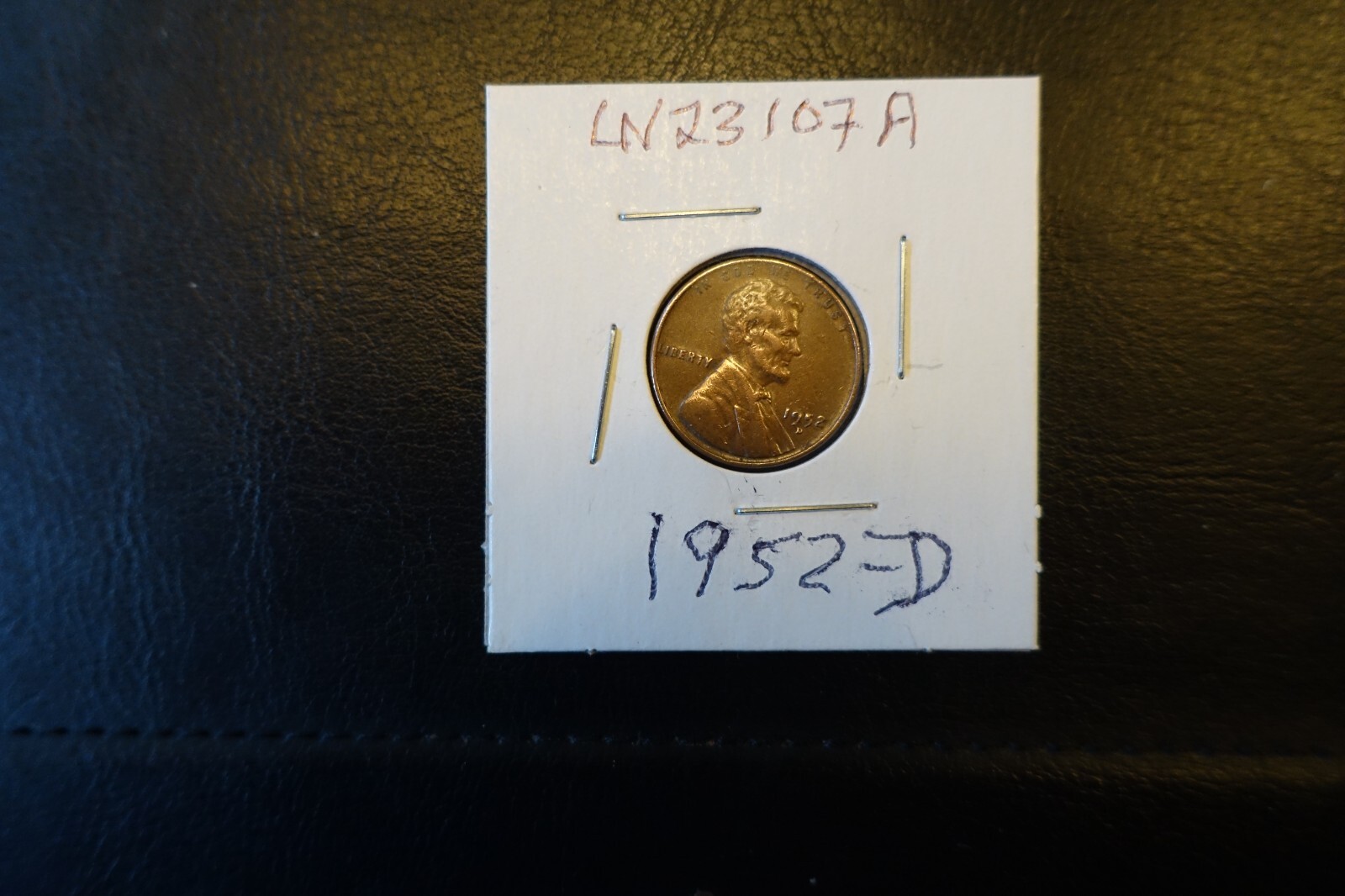 1952-D 1 cent Lincoln Penny