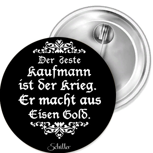 Schiller: The Best Merchant Is Button Pin Sticker Bottle Opening Mirror