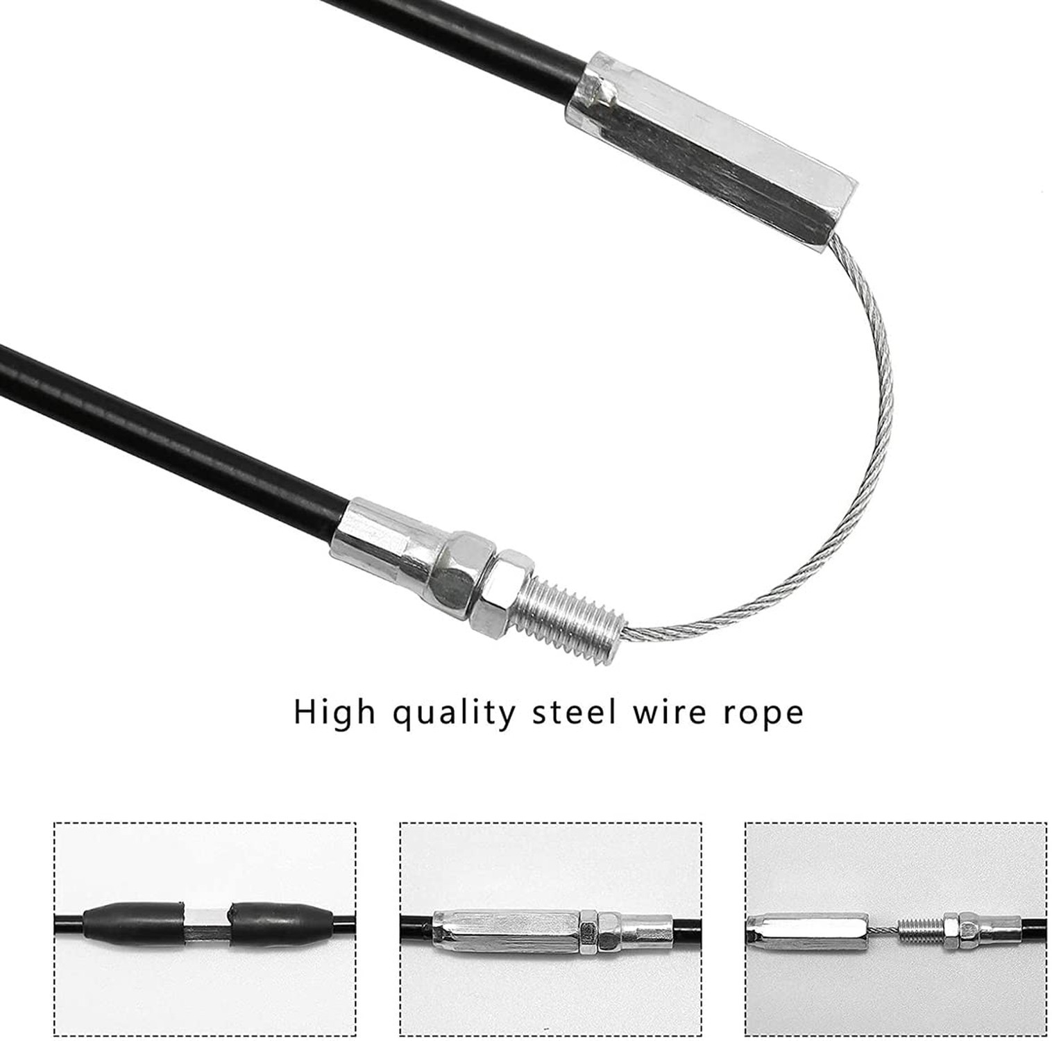 7/8'' 22mm Thumb Throttle Cable Accelerator Control Handle Assembly Replaceme...