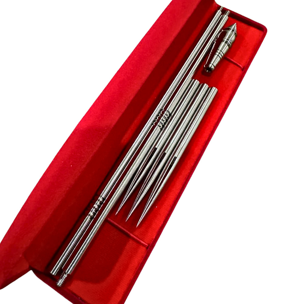 Thai Sak Yant Tattoo Needle Stainless Steel Professional Hand-Poke Kit 55cm