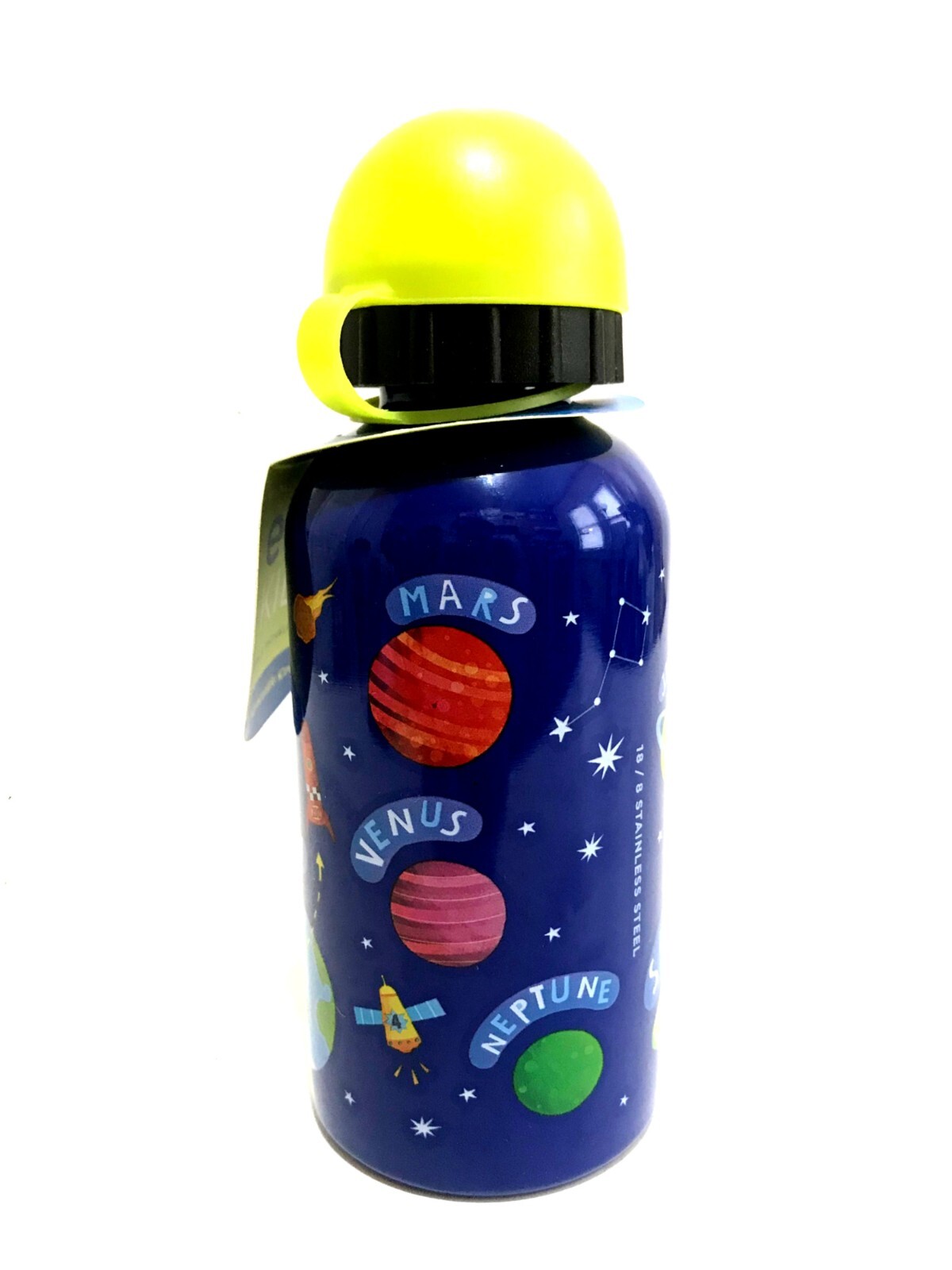 NWT Crocodile Creek Solar System 13.5-Oz. Stainless Steel Water Bottle