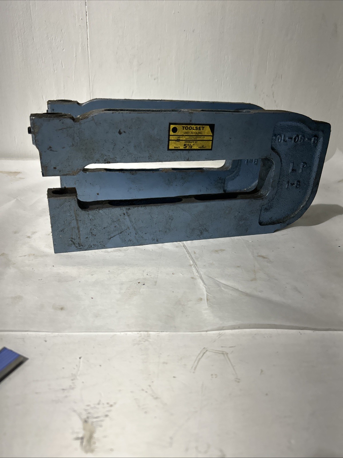 C Frame Punches Toolset Unit Tooling 5-1/2” Height 10L-06-8