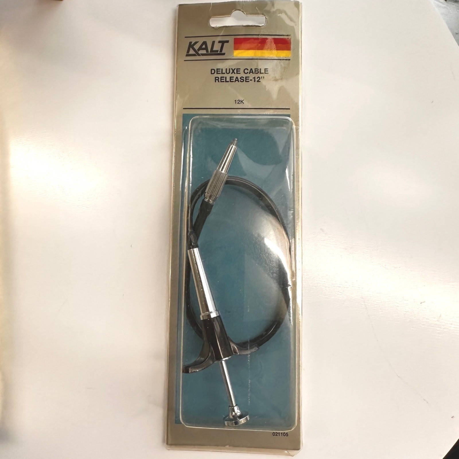 Kalt Deluxe Cable Release 12" Auto‑Lock New Sealed Film Camera Shutter Trigger
