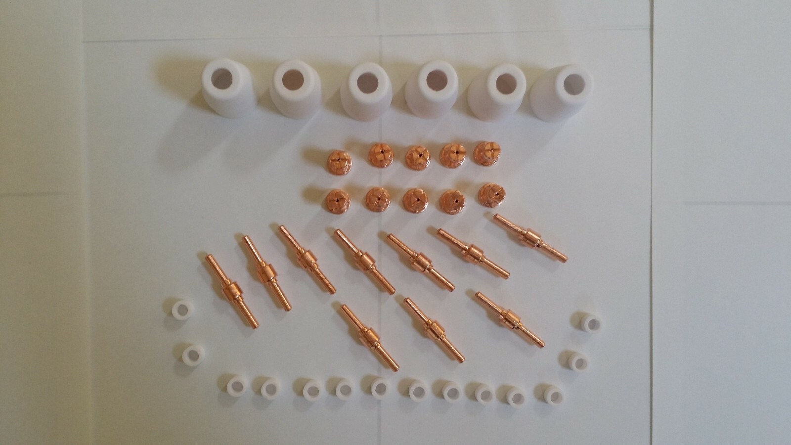 REBOOT RBC-5000D PLASMA CUTTER CONSUMABLES 40PCS COPPER EXTENDED CONSUMABLES USA