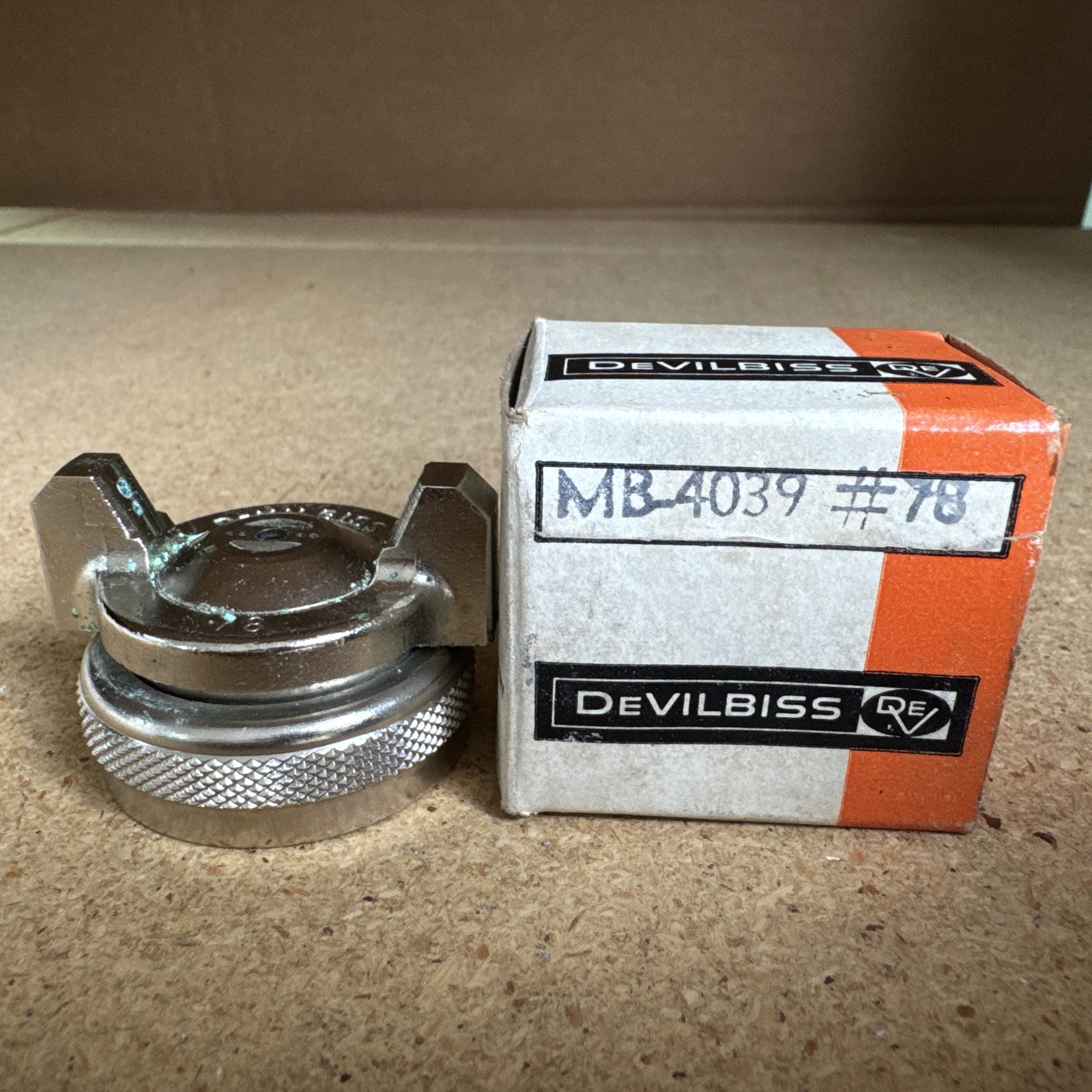 Genuine DEVILBISS MB-4039 #78, Spray Gun Air Cap Nozzle***FAST FREE SHIPPING***