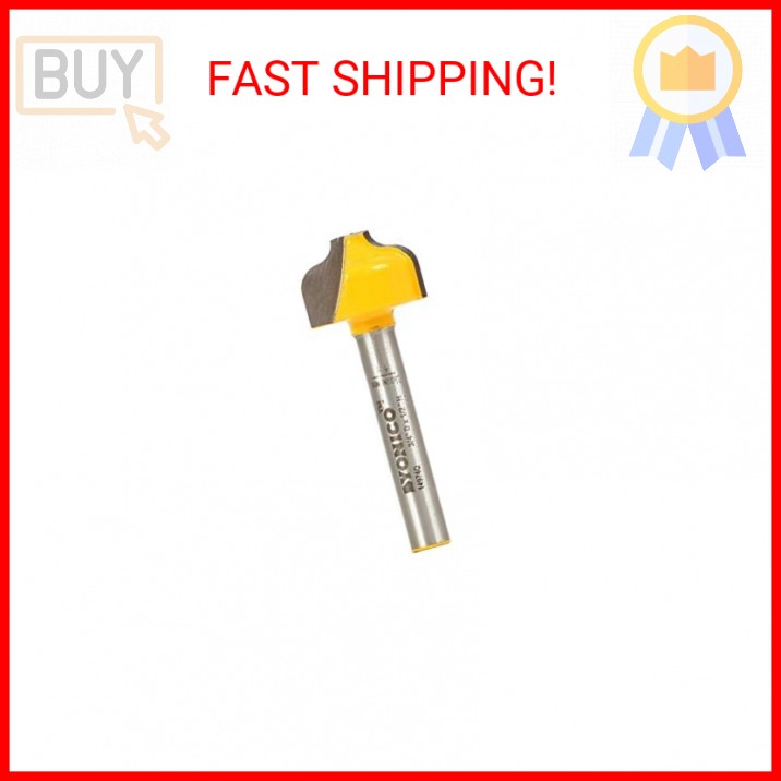 YONICO Traditional Ogee Groove Router Bit 3/4-Inch 1/4-Inch Shank 14974q