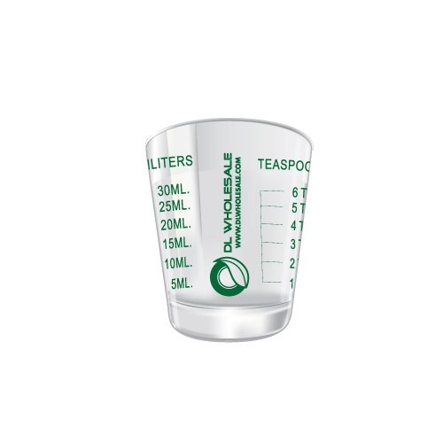 DL WholeSale Mini Measure Shot Glass 1oz / 30ml SAVE $$ W/ BAY HYDRO $$