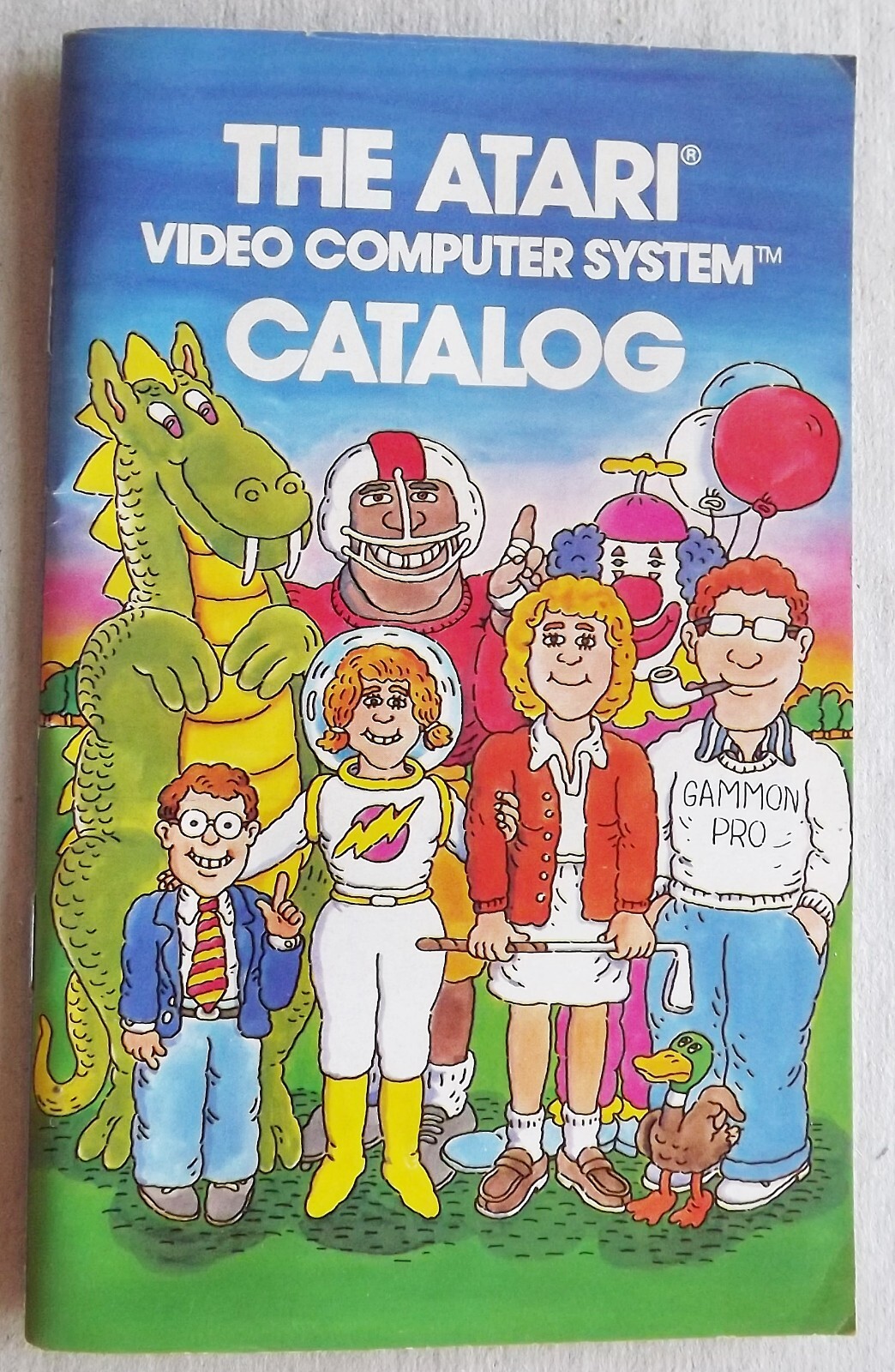 Atari 2600 Video Computer System 43 Game Program Catalog 1980