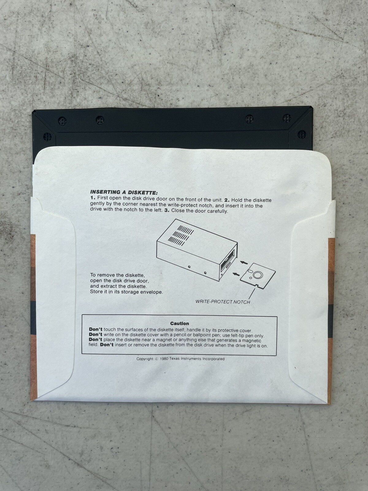 TI-Writer Word Processor Model PHD 5089 by Texas Instruments ~ 5.25" disk ~ 1982