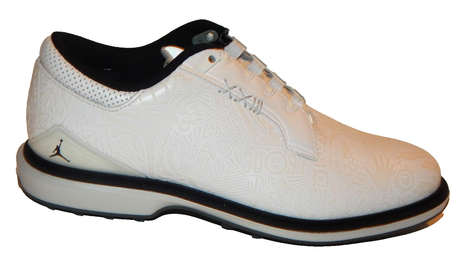 Nike Air Jordan ADG 5 Golf Shoes Men's Size 8, 8.5 or 9 FQ7874-102 White, Black