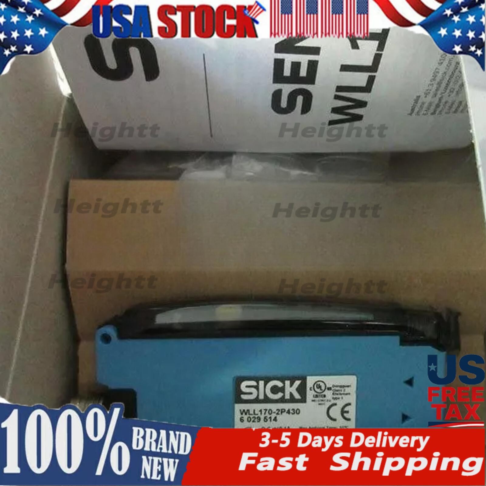 New SICK WLL170-2P430 6029514 WLL1702P430 Photoelectric Proximity Switch Sensor