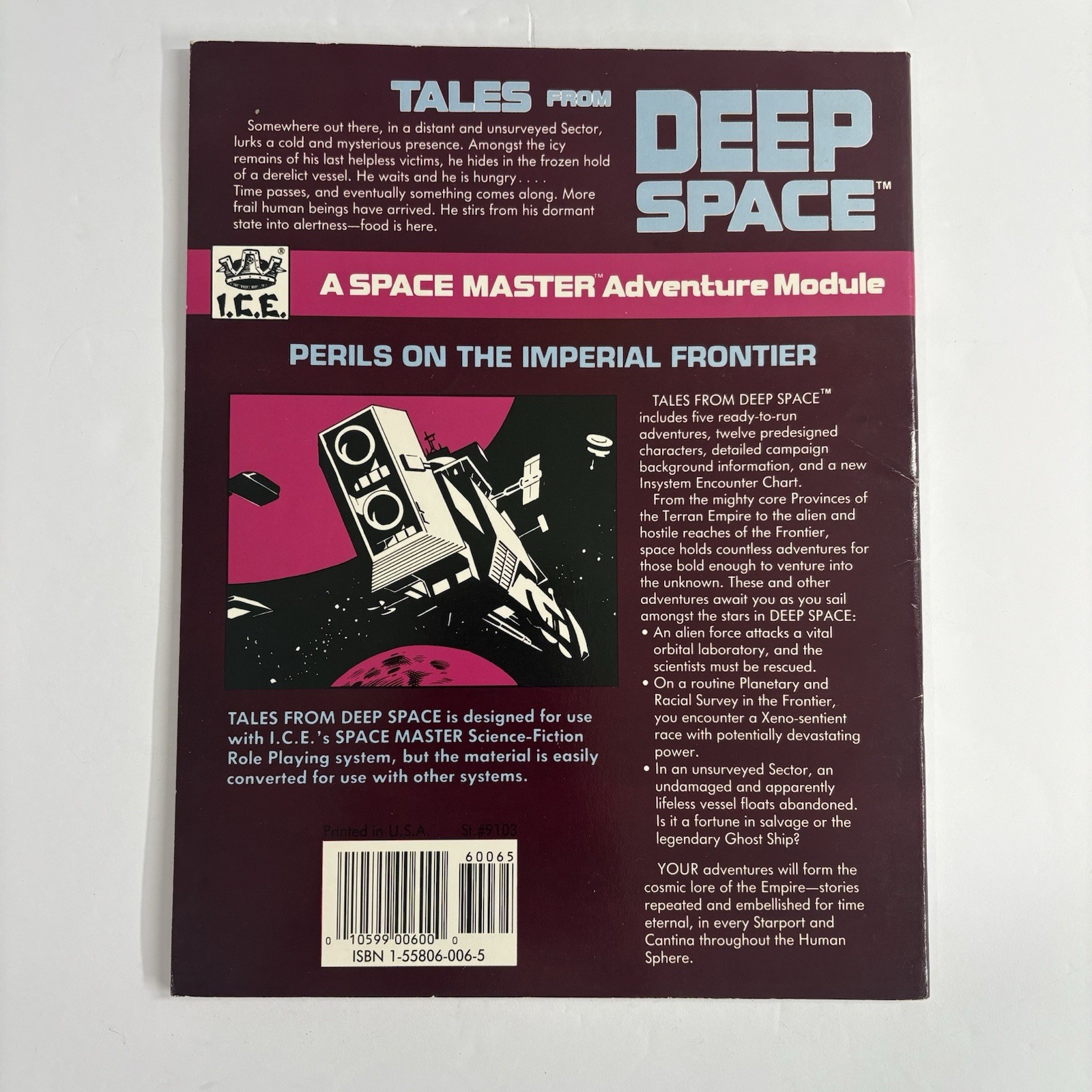 Tales From Deep Space. Perils on the Imperial Front.SPACE MASTER, I.C.E. #9103