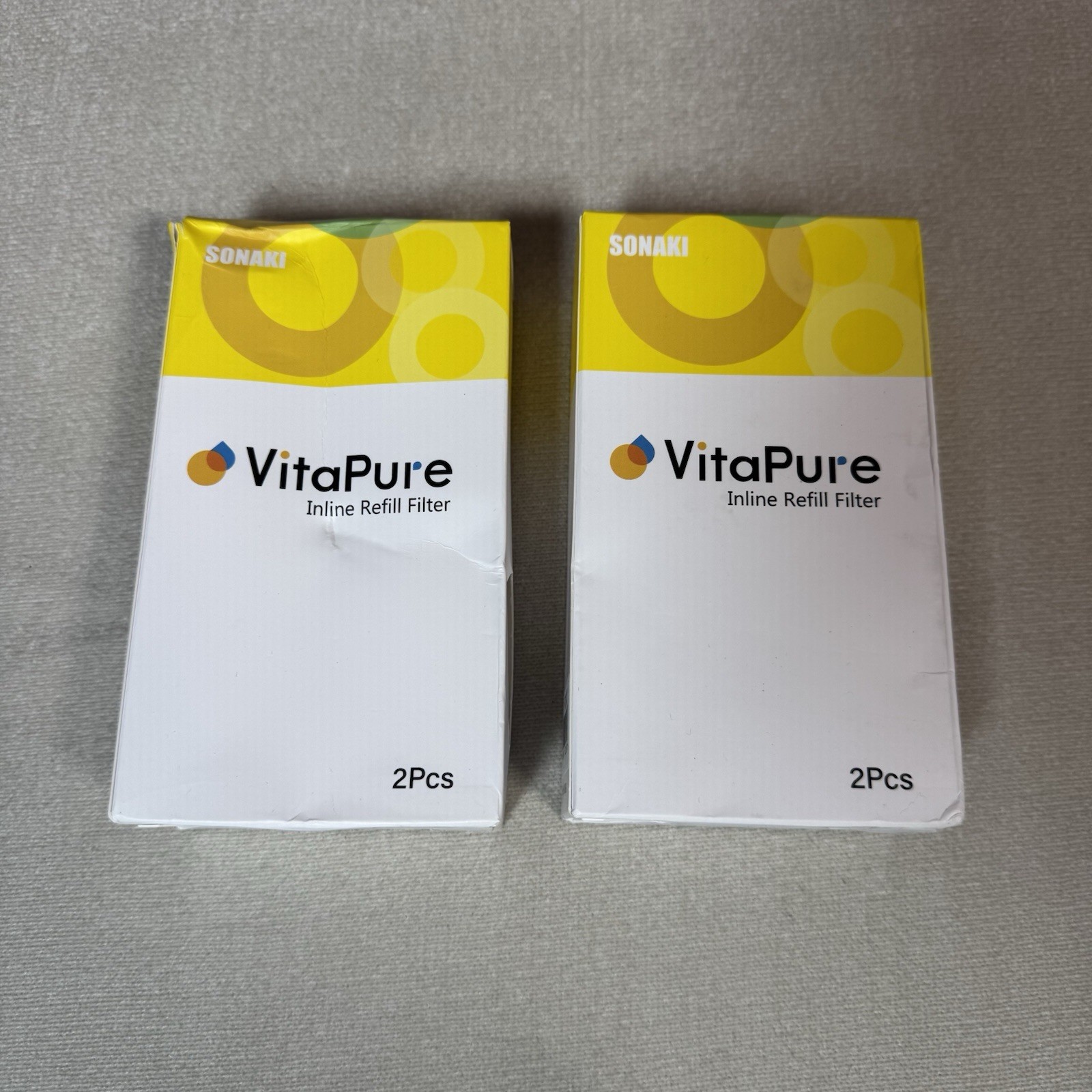 SONAKI PCF-02X VITAPURE Shower Refill Filter System Lot For Vita-200P & SUF-200P