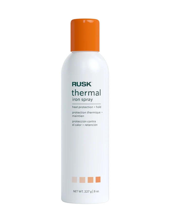 Rusk Designer Collection Thermal Flat Iron Spray with Argan Oil,  8.0 oz.