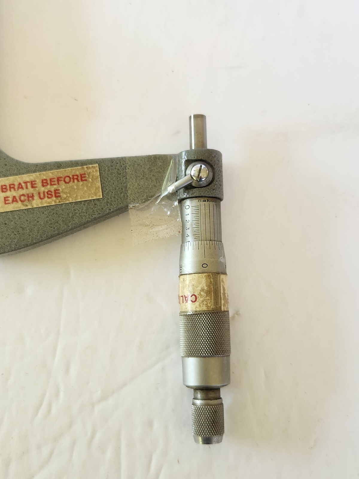 5 - 6 " Outside MICROMETER .0001 "