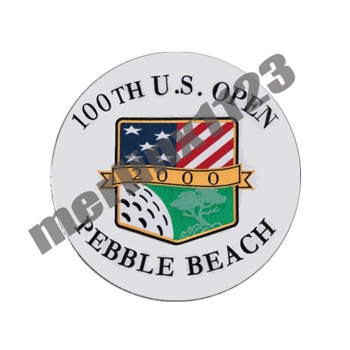 The 100th US Open 2000 Pebble Beach Golf Ball Marker + Switchblade Divot Tool