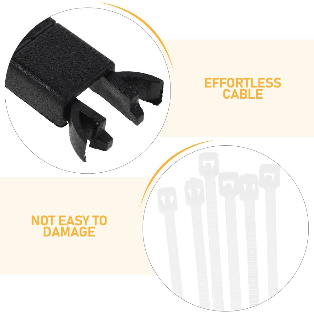 2 Pcs Back Panel Trunking Car Cable Management Sleeve Automotive Wire Duct