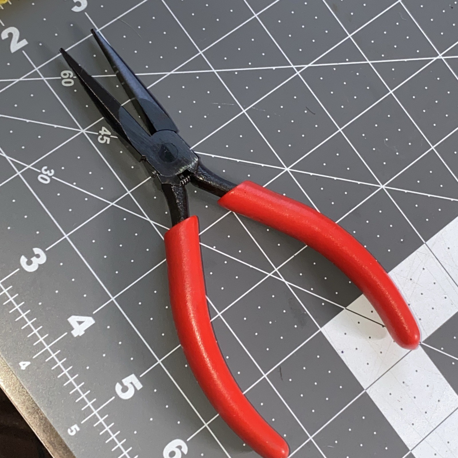 Snap-On Tools E712CG-E712ACG 6” Precision Electronic Needle Nose Pliers USA NICE
