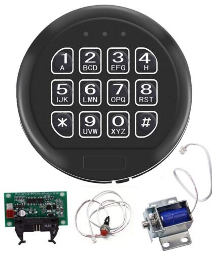 Gun Safe Lock Replacement Digital Keypad Electronic Safe Lock Gun Safe Box ,