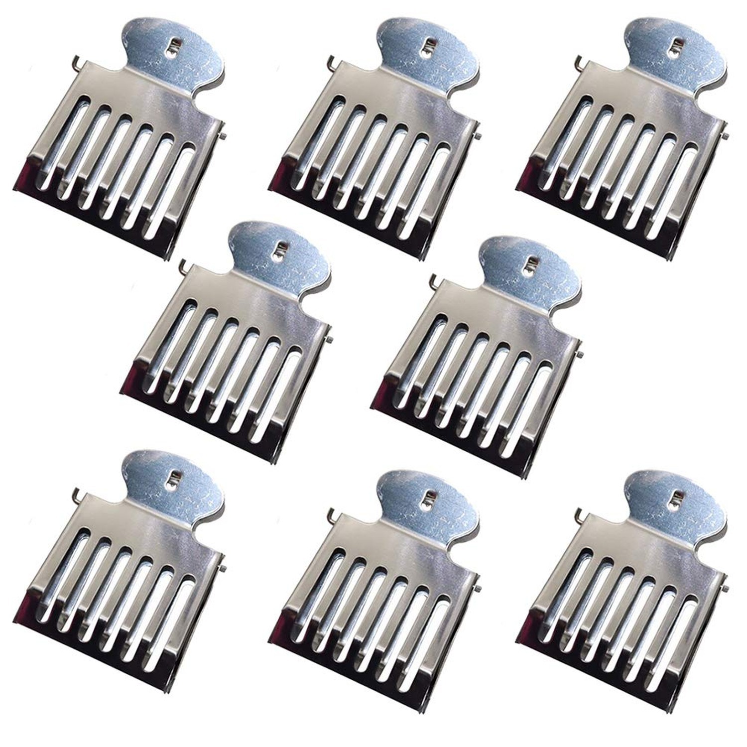 Bee Queen Cage Bees Catcher 8pcs Stainless Steel Clip Beekeeping Tools