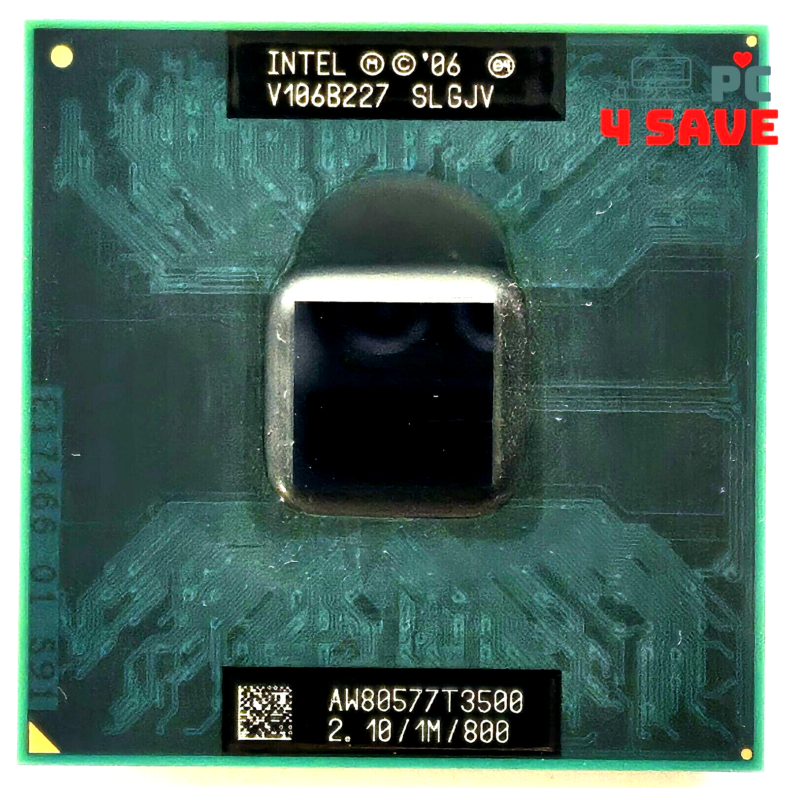 Intel Celeron Dual-Core T3500 2.10GHz Socket P Laptop Mobile CPU Processor SLGJV
