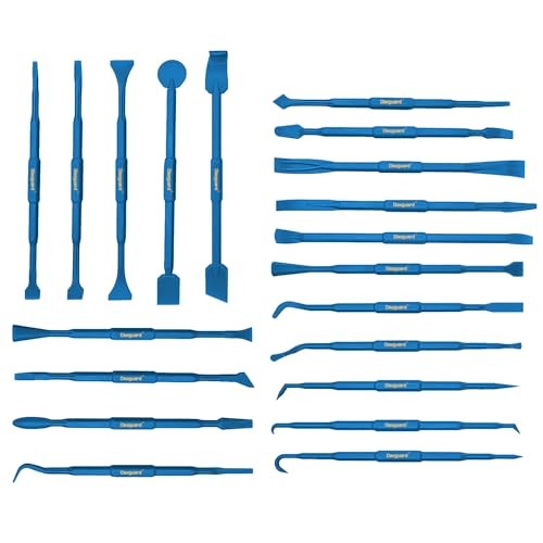20PCS Delicate Pickup Tool Set, Non-Marring Scraper & Pry bar Kit,