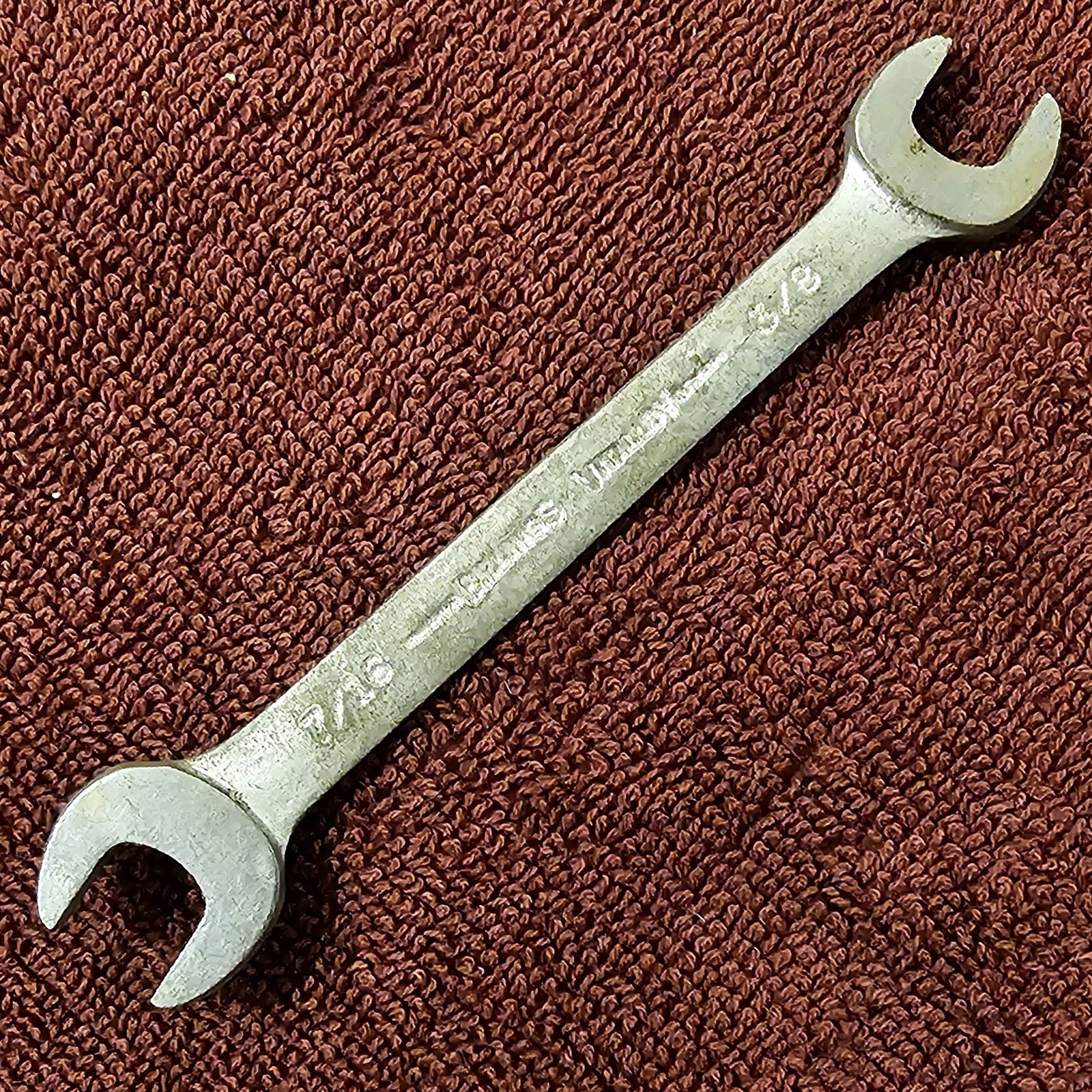 Billings Vitalloy 1723 double open end wrench: 7/16" x 3/8" #2