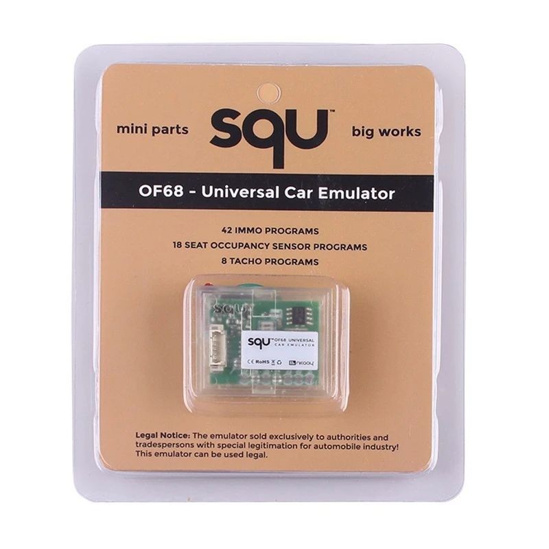 Diagnostic Tool SQU OF68 Signal Reset Car-Emulator Universal Immo off Seat