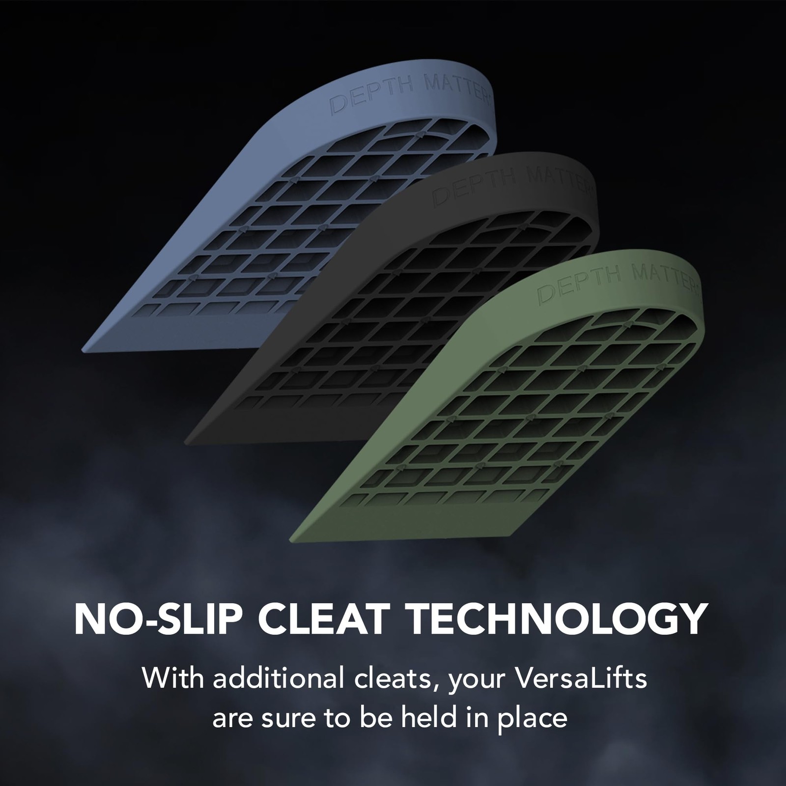 Strength™ Heel Lift Inserts (Pair) (Large) - Ideal for Bodybuilding, Olympic ...