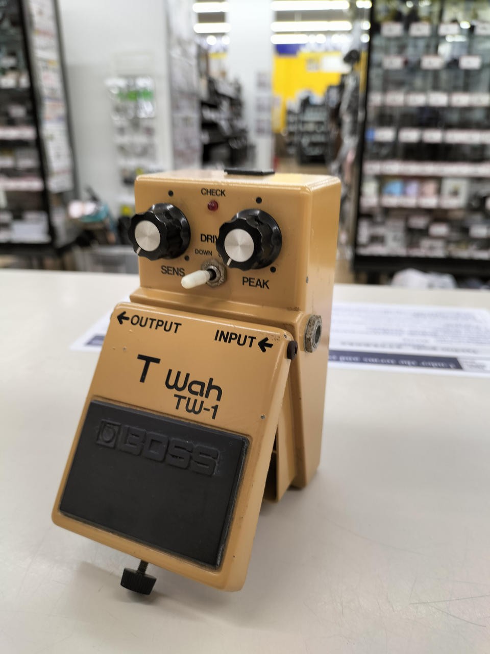 Boss TW1 Wah Pedal Guitar Effects Used Excellent Condition Ready to Use