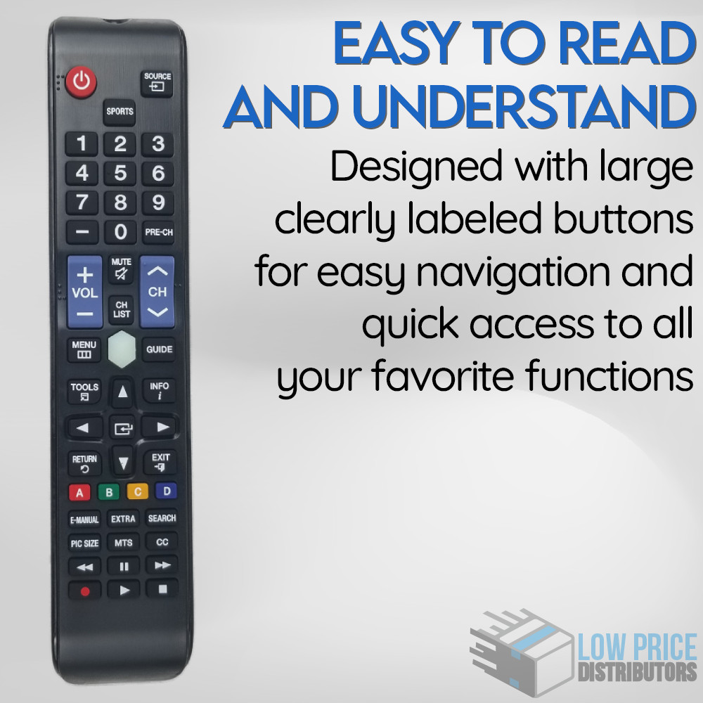 Universal Samsung TV Remote Plug and Play for All Smart Models
